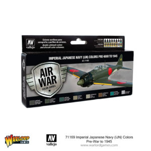 71169 Imperial Japanese Navy (IJN) Colors Pre-War to 1945 - Vallejo boxed paint set