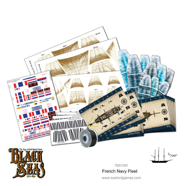 Black Seas: French Navy Fleet (1770-1830) Accessories