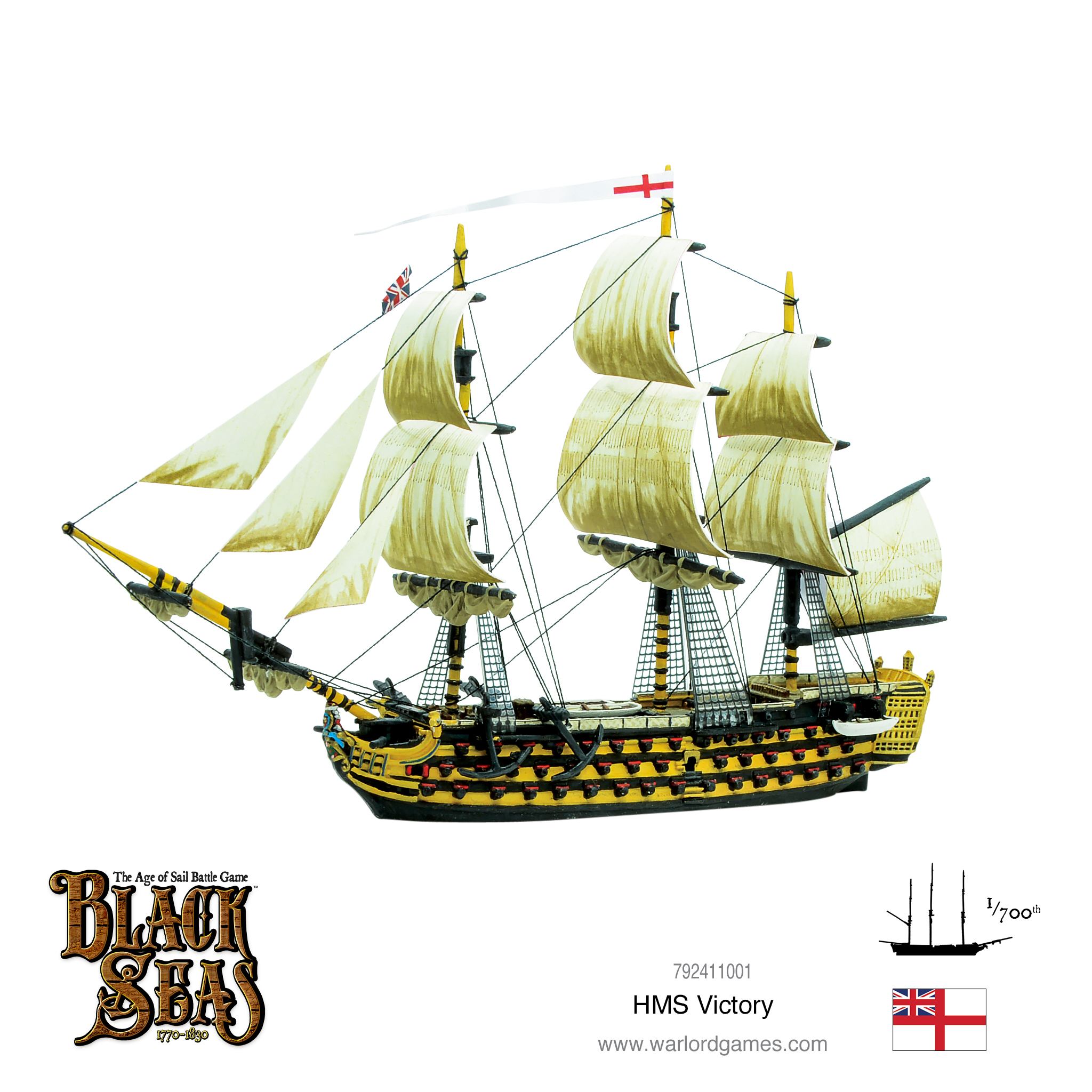 Black Seas Hms Victory Warlord Games