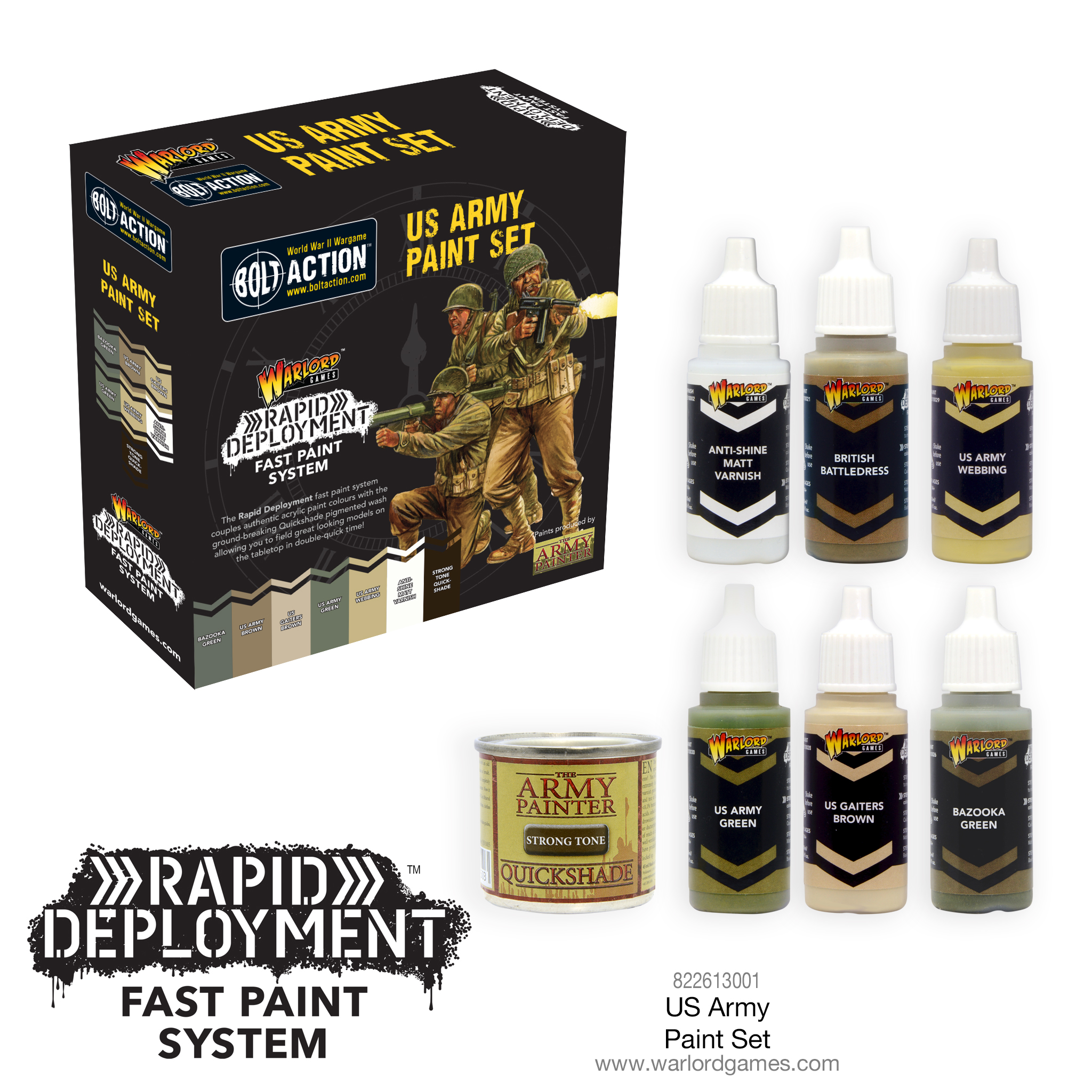 US Army Paint Set