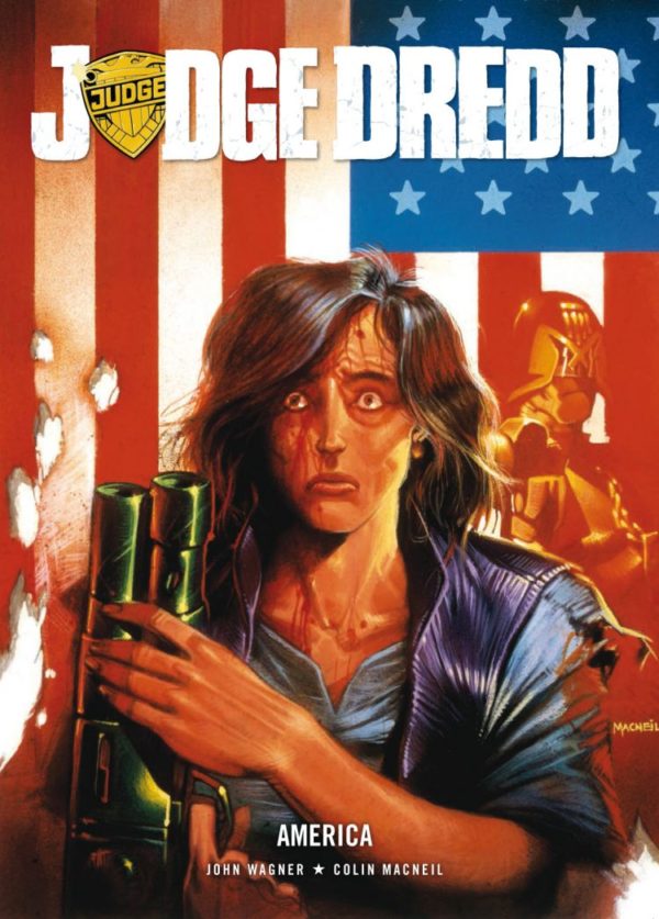 JUDGE DREDD AMERICA [PAPERBACK COMIC] sample