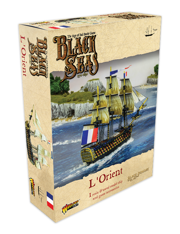 Warlord Games Black Seas An Age of Sail Battle Game Rulebook 791010001 