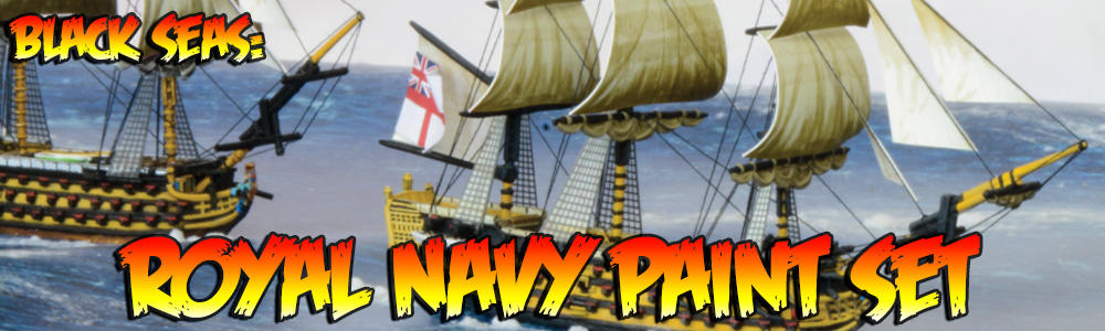 Black Seas: Royal Navy Paint Set