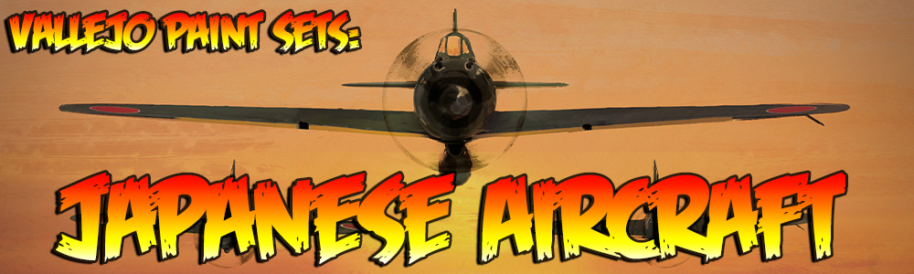 Vallejo Paint Sets: Japanese Aircraft