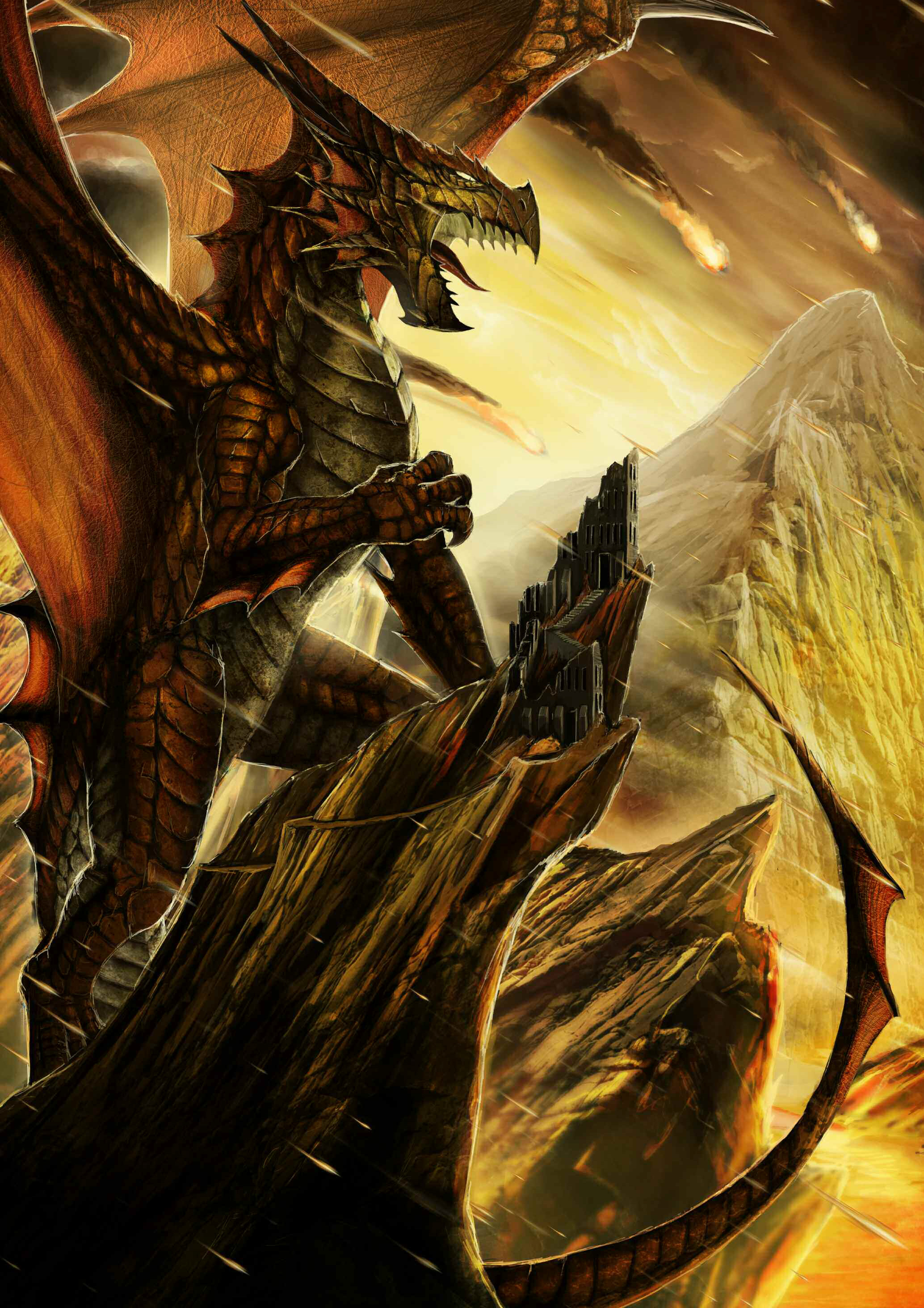 bronze dragon Warlord Games