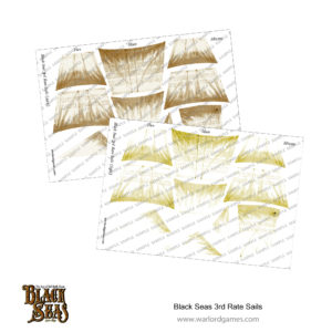 Black Seas: 3rd Rates Squadron (1770 - 1830) Warlord Games Black Seas: 3rd Rates Squadron (1770 - 1830) Warlord Games