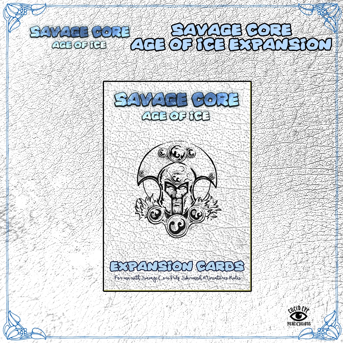 Lucid Eye publications Savage Core Amazon Bods pack2 metal figures X3 