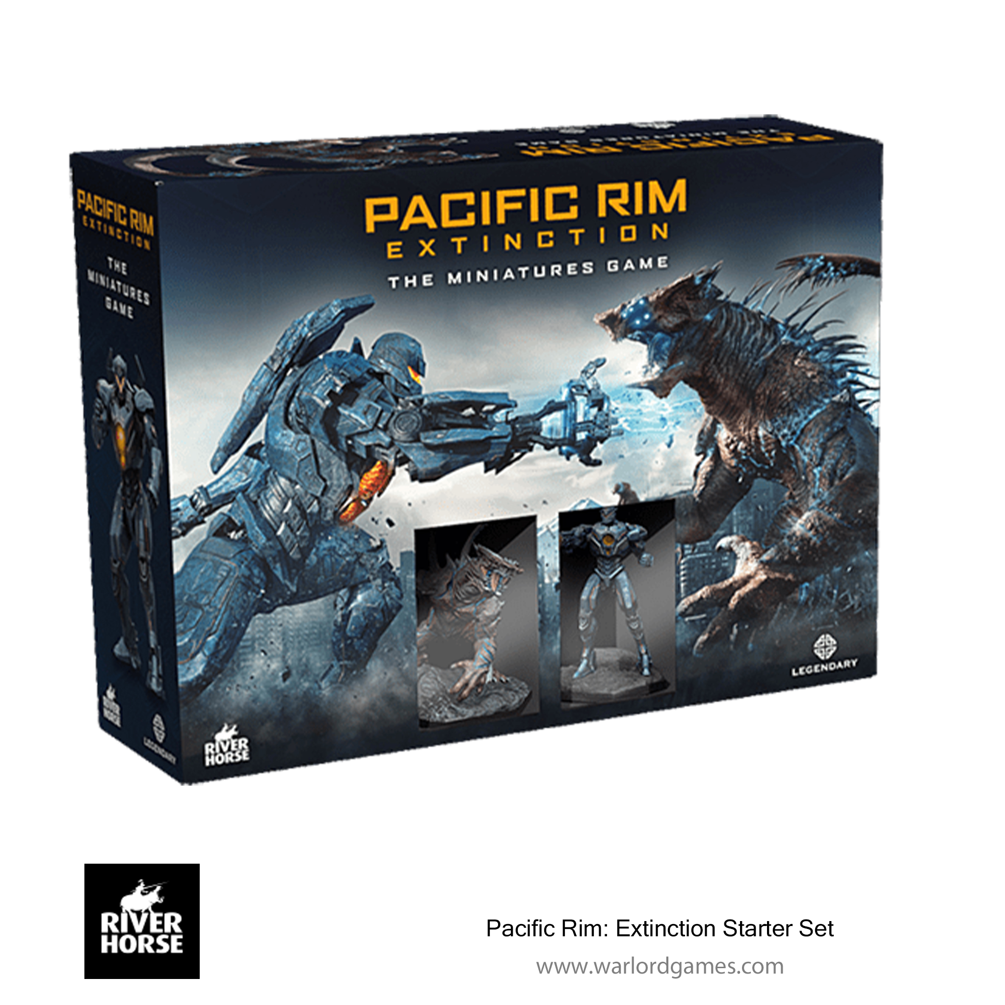 River Horse Pacific Rim Mini Kaiju Expansion Hakuja for sale online 