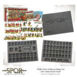 SPQR foam bundle foam tray to carry miniatures