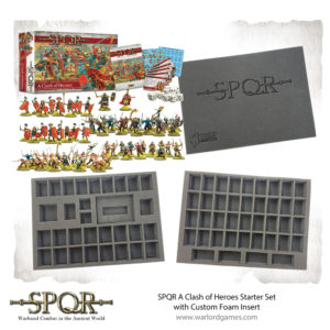 SPQR foam bundle foam tray to carry miniatures