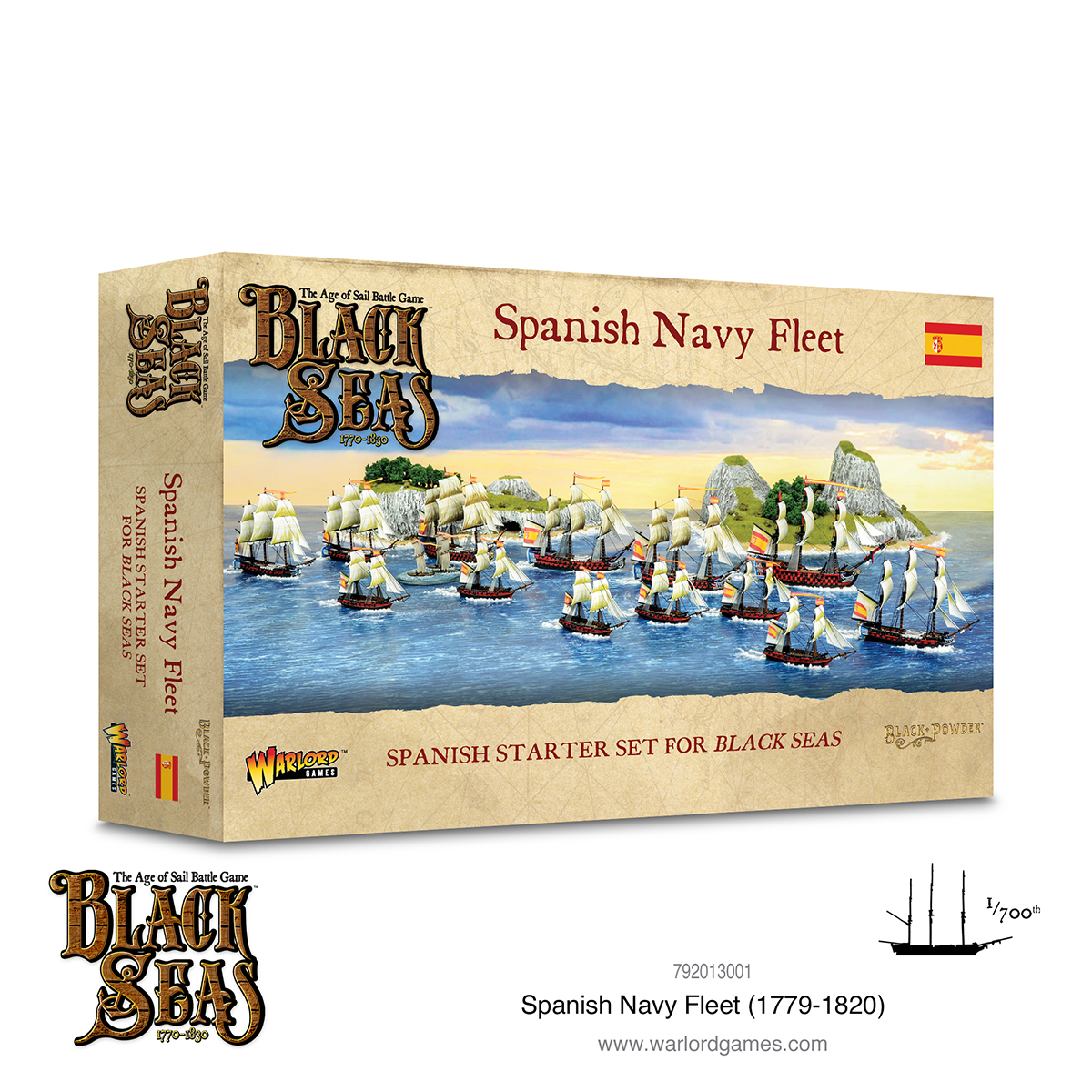 Warlord Games 792413001 Black Seas Santisima Trinidad for sale online