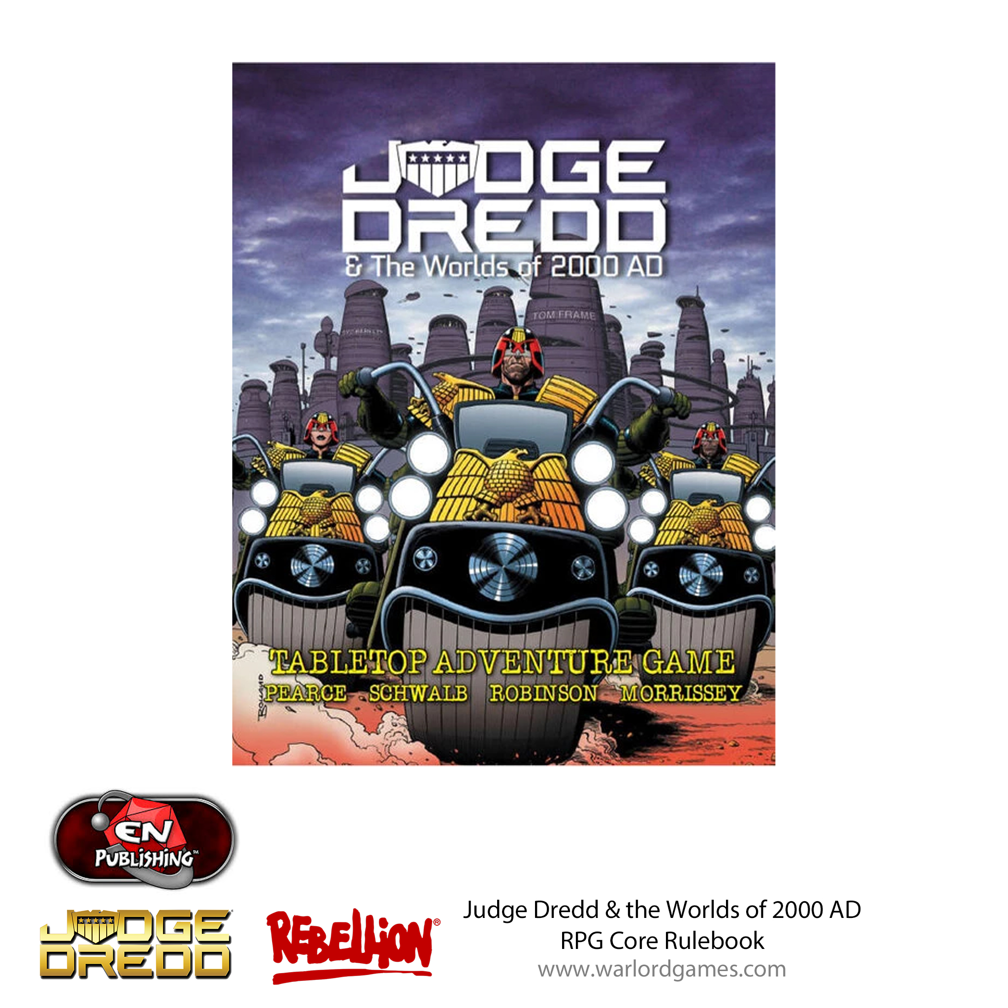 Judge Dredd & the Worlds of 2000 AD RPG Core Rulebook
