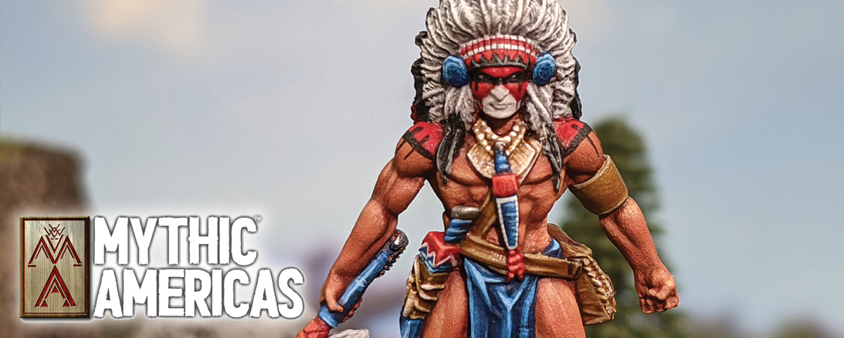 Mythique de l'Amérique Warlord Games Nations tribales Warband