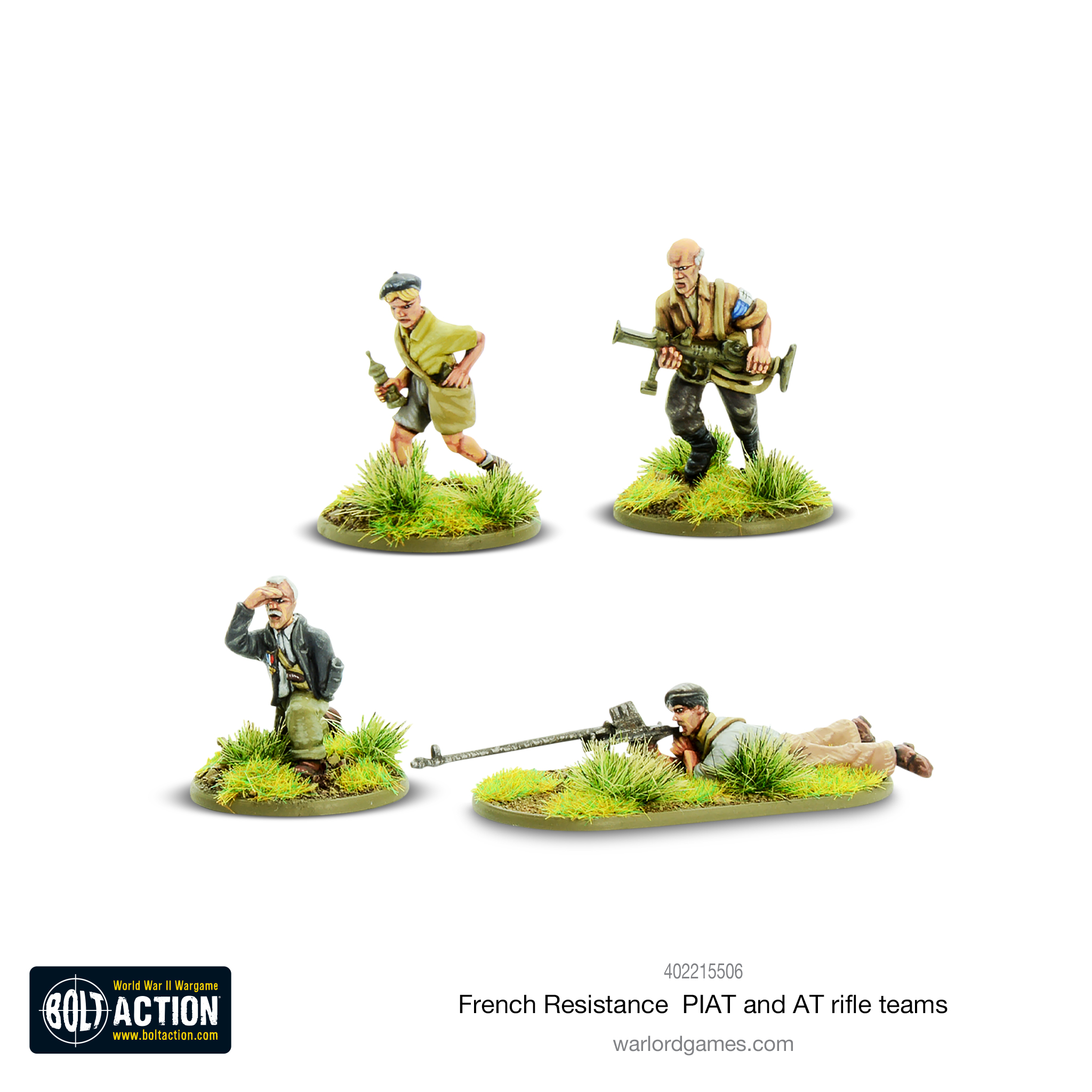 Details about   28mm Warlord Games French Resistance Support Group WWII Bolt Action BNIB